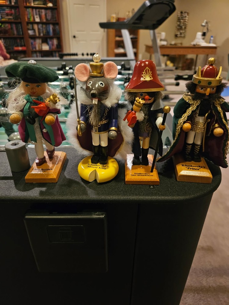 Miniature Nutcracker Suite Figures