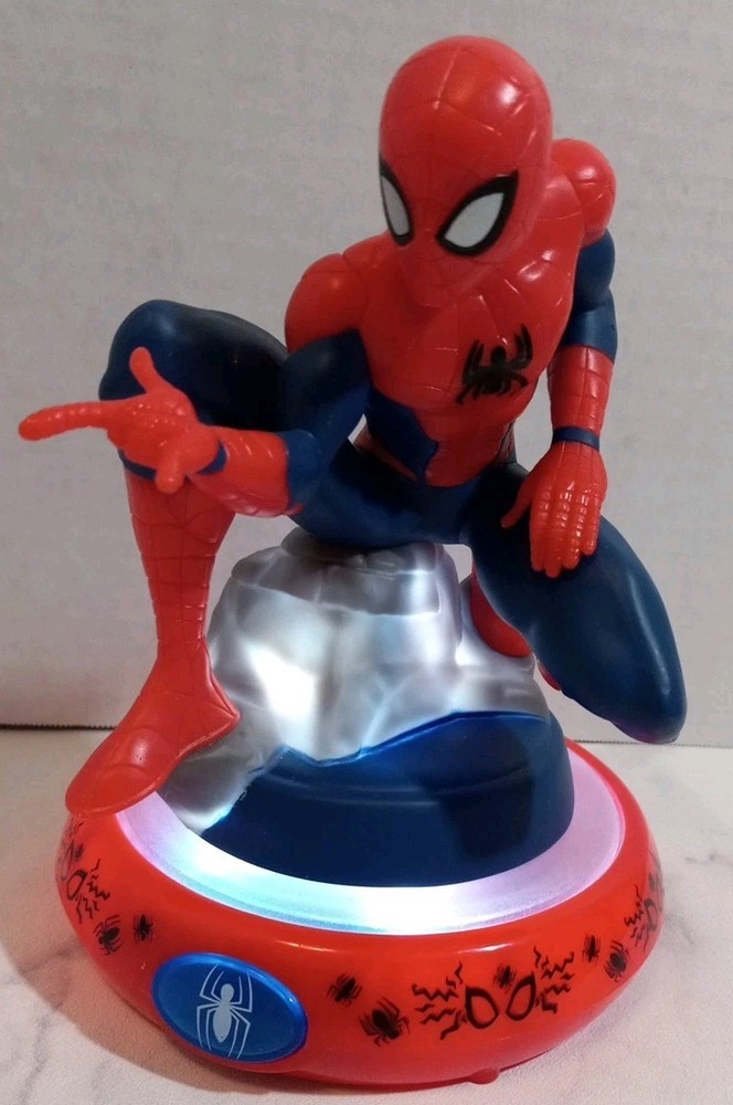 Marvel Spiderman Night Light 2022 Battery Operated Tested Working