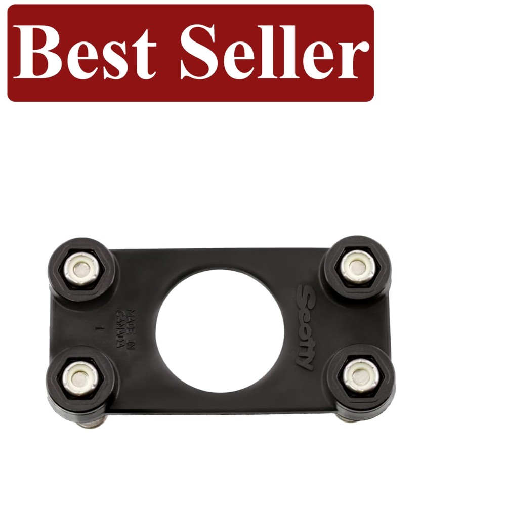 Adjustable Scotty Backing Plate - Essential for Watercraft Structural Support