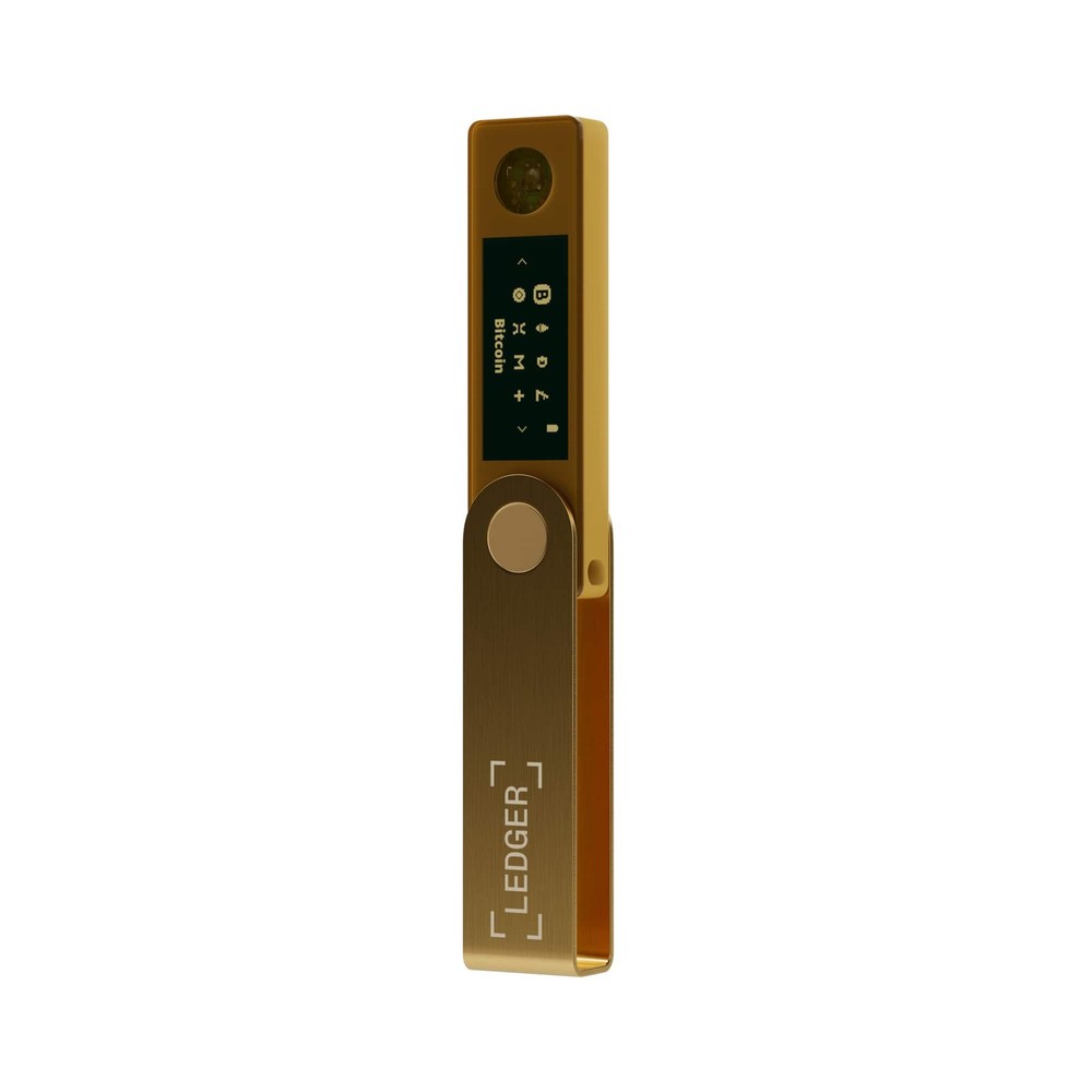 Ledger - Nano X Crypto Hardware Wallet - Bluetooth - Gold