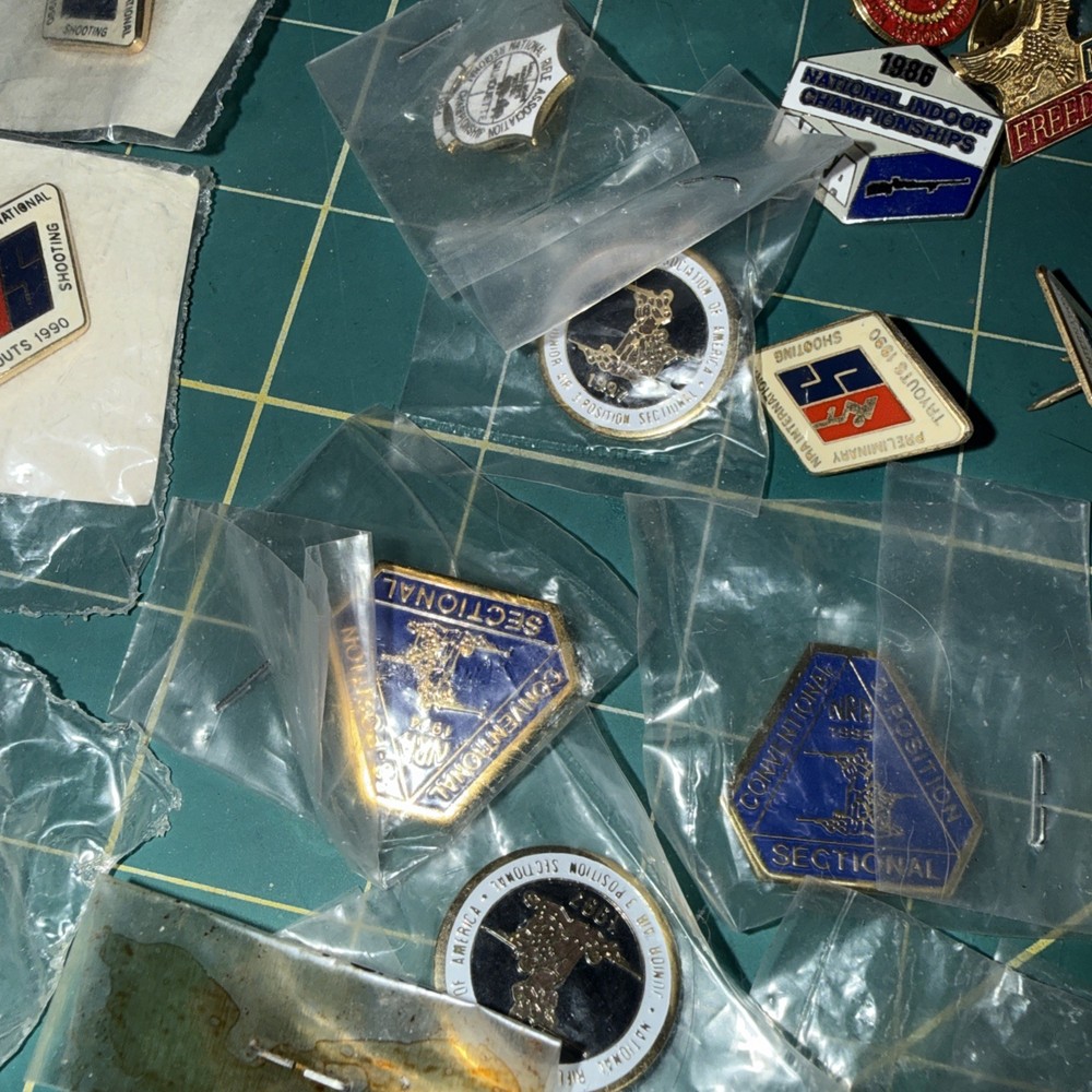 NRA Hat Pins Lot (47) New