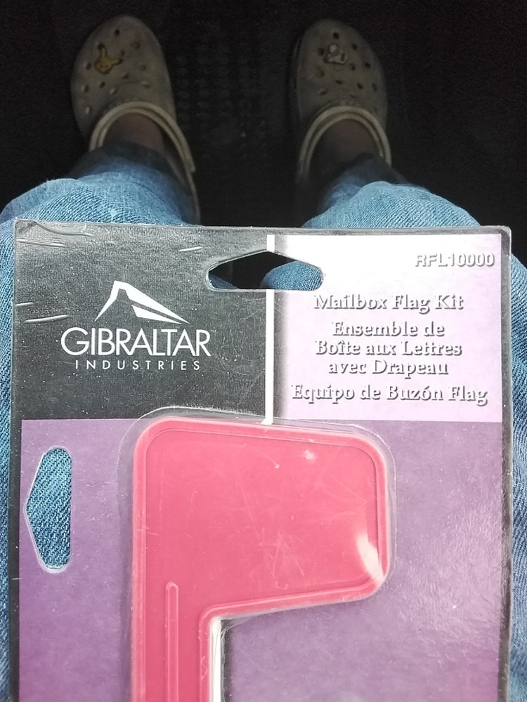 Flag Kit Red Gibraltar Mailboxes Replacement Mailbox Rust Proof Sealed New