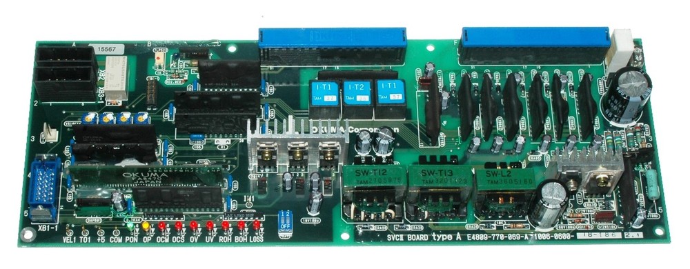 Okuma PCB E4809-770-069-A *REPAIR EVALUATION ONLY* [PZJ]