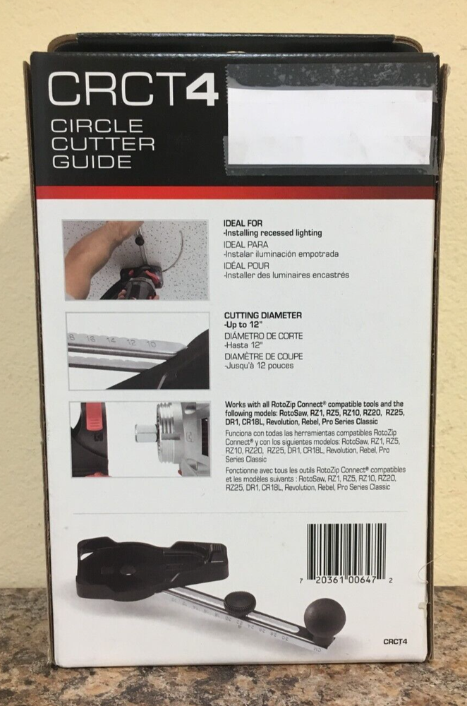 CRCT4 Carbon Steel Circle Cutter Guide