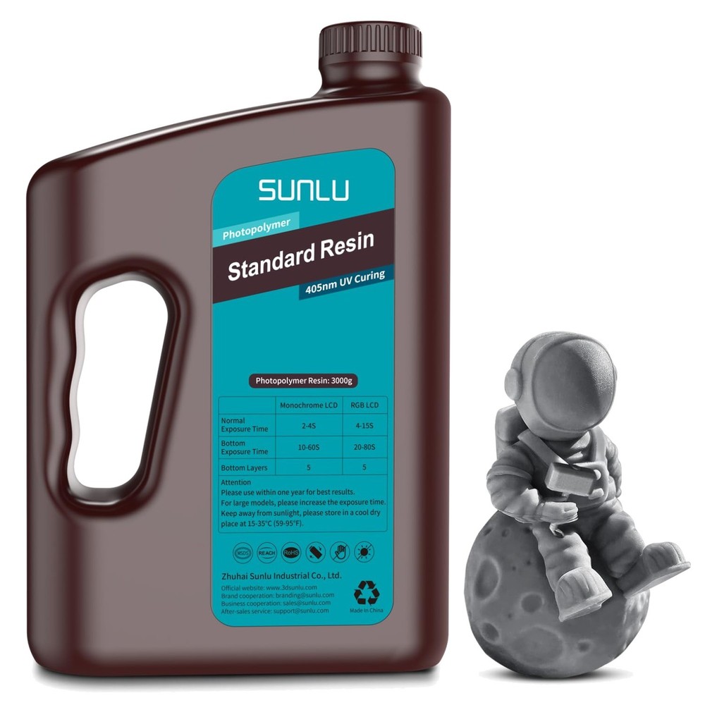 3D Printer Resin, Low Shrinkage, High Precision