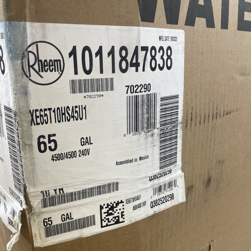 ProTerra 65gal Smart High Efficiency Hybrid Heat Pump Water Heater XE65T10HS45U1