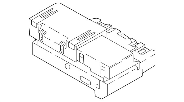 Genuine Audi Parking Aid System Control Module Bracket 80A-907-297
