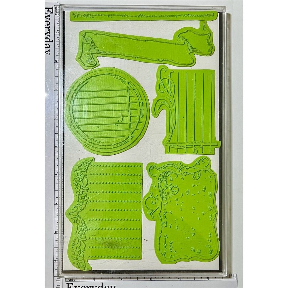 Cuttlebug Die & Embossing Folder Elegant Labels and Frames Set