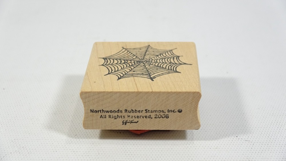2006 Northwoods Rubber Stamps Spiderweb