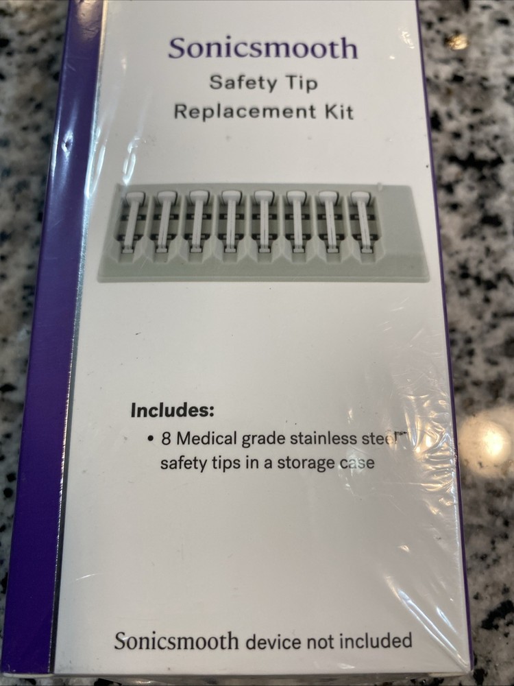 Michael Todd Beauty SONICSMOOTH 8 Safety Tips Replacement Kit Microderm NEW
