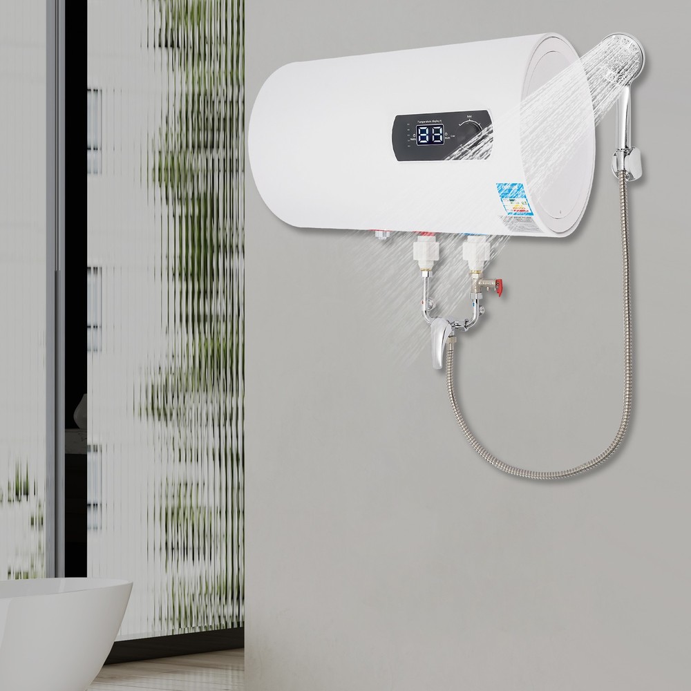 Electric Hot Water Heater Wall-Mounted Electric Tank Hot Water Heater 1500W