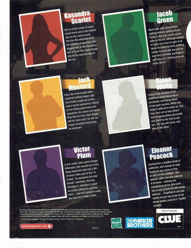 Clue Replacement Instructions Manual