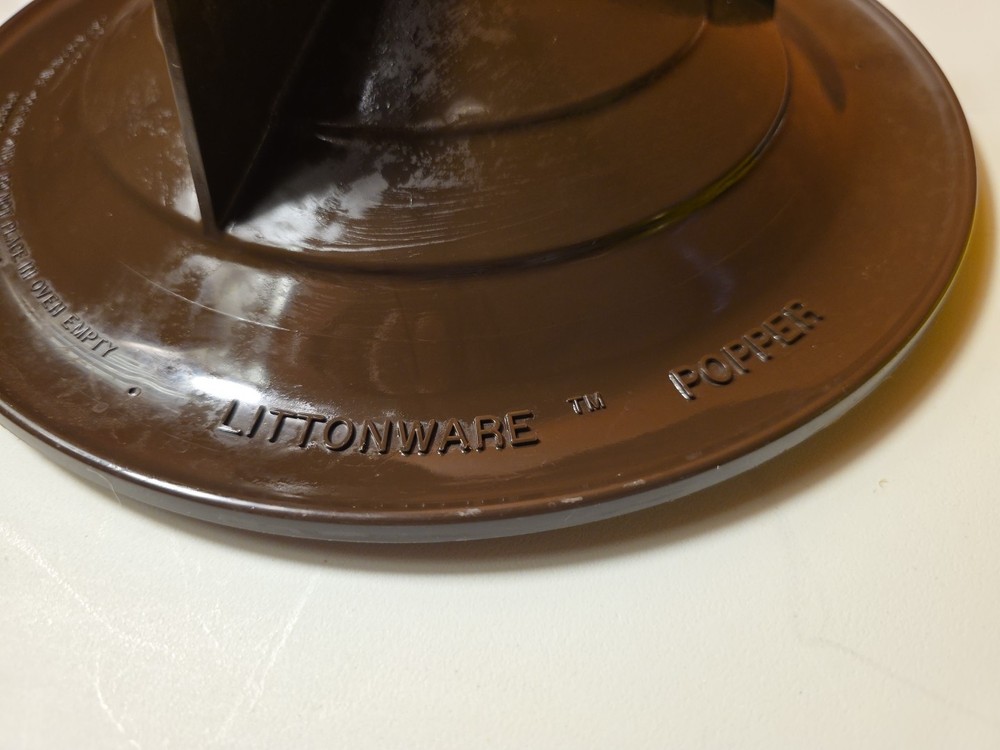 Littonware Self-buttering Popcorn Popper , Tested And Works, Still In Box.