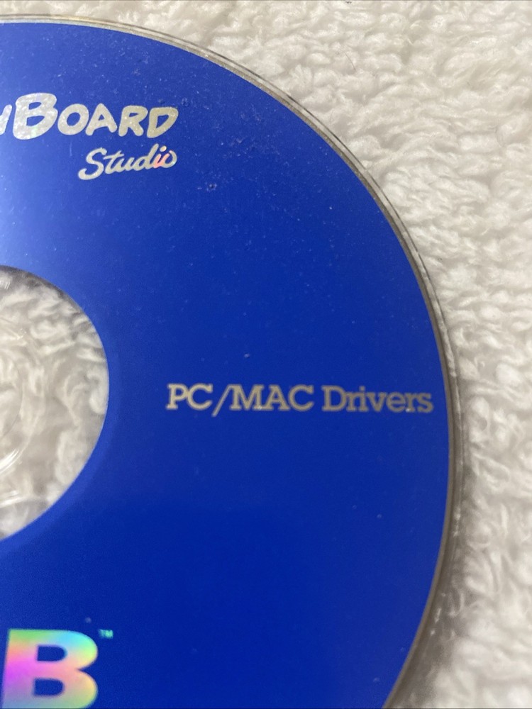 Sketch Board Studio PC CD ROM MAC Disc ONLY KB Gear Interactive Software 00379B