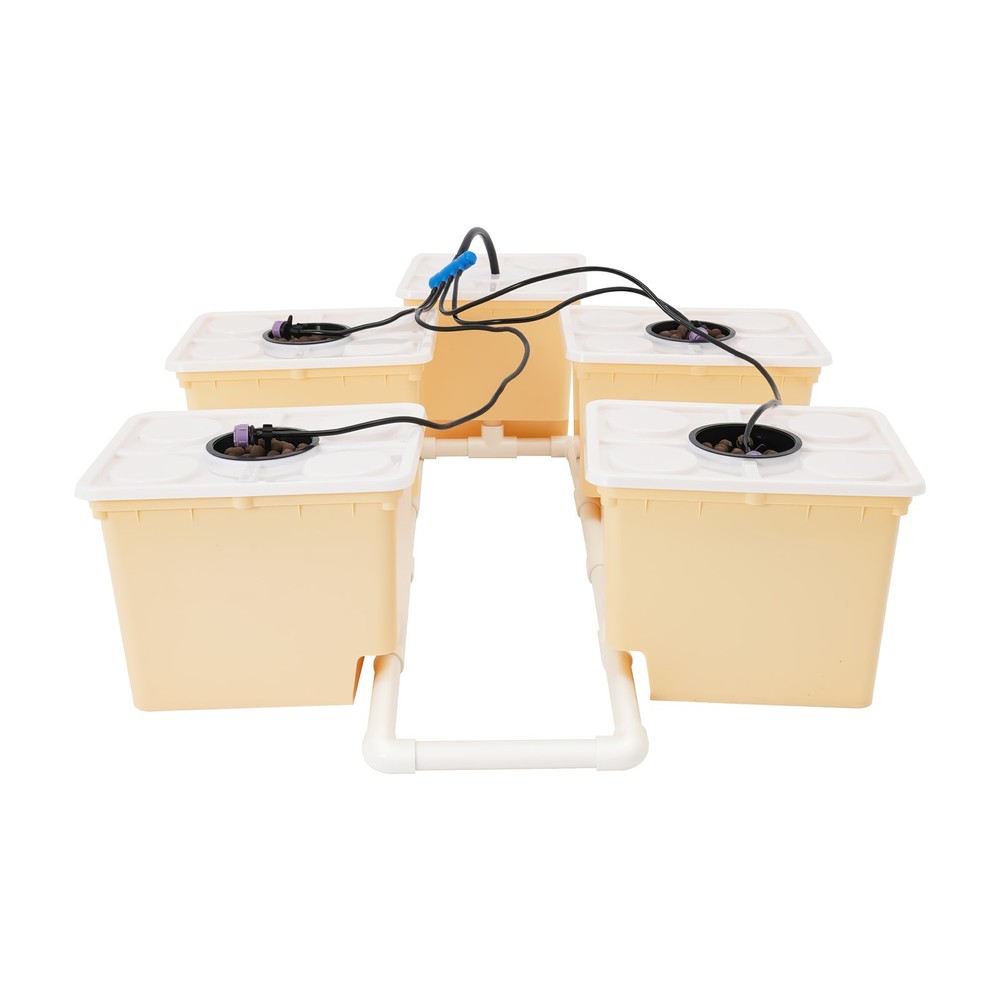 Bucket Drip Growing System Hydroponic Systems,Square Bucket Grow Kit System 11L