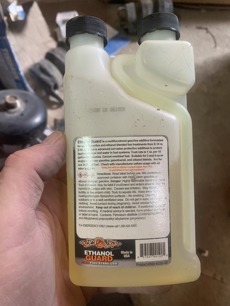 BAD BOY ETHANOL GUARD FUEL STABILIZER 8FL.OZ