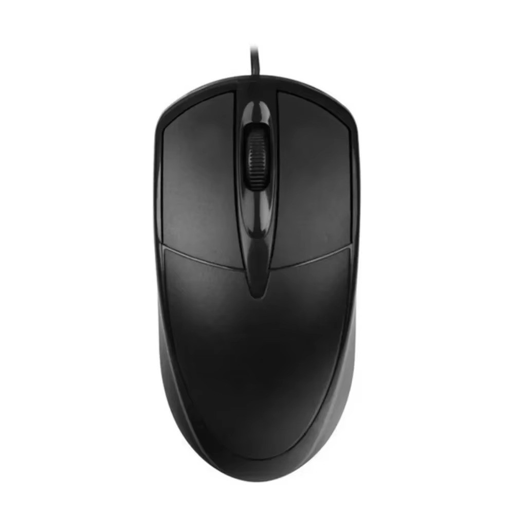 USB 2.0 Optical Wired Scroll Wheel Mouse PC Laptop Notebook Desktop Black Mice