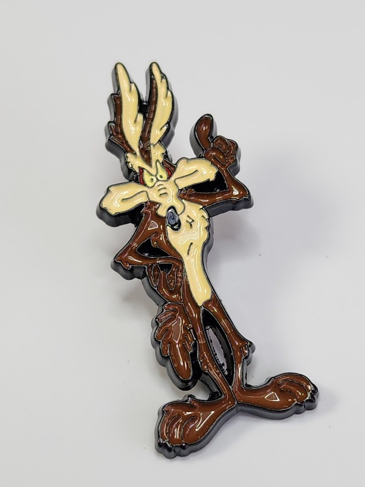 Wile E. Coyote Road Runner Cartoon Character Lapel Pin