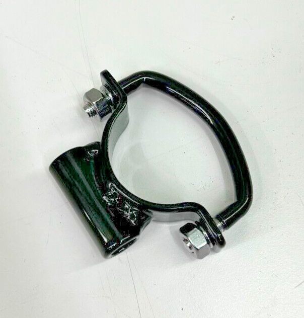 Black Universal Solo Seat Hinge Pivot Bracket U BOLT ON mount chopper bobber