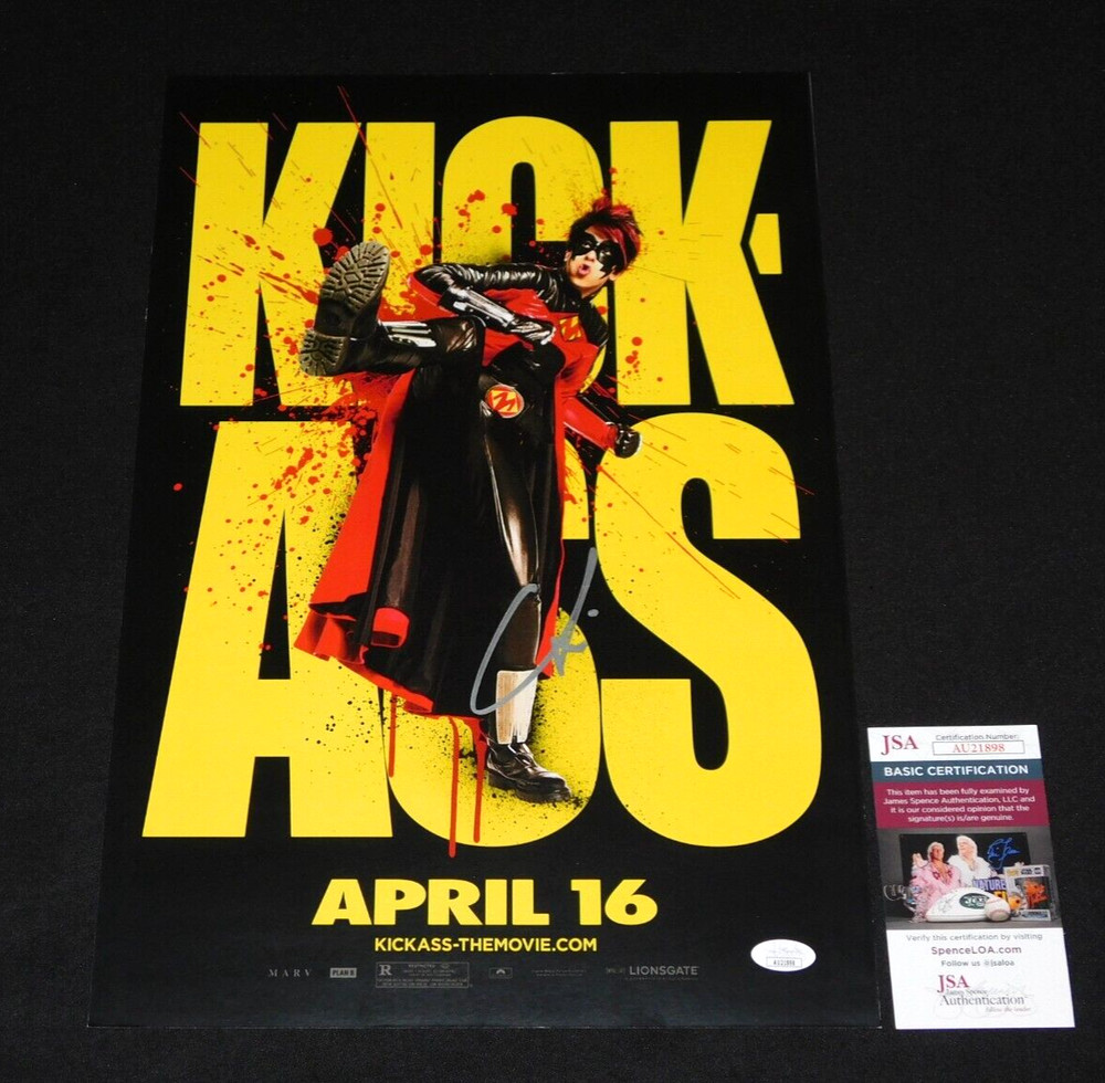 CHRISTOPHER MINTZ-PLASSE "RED MIST" SIGNED KICKASS 12X18 POSTER JSA COA!!!