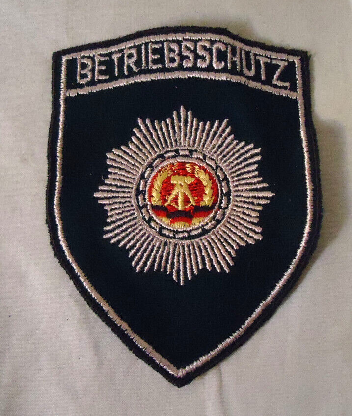 VINTAGE GERMAN BETRIEBSSCHUTZ(OPERATIONAL PROTECTION) PATCH