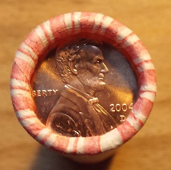2004 Lincoln Roll - "D" Uncirculated Lincoln Cent Roll 💥💥💥💥💥💥💥💥💥💥💥💥