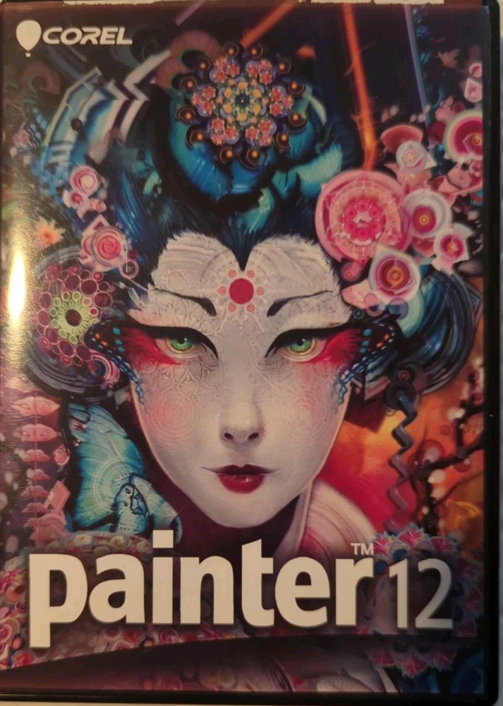 Corel Painter 12 DVD +Insert VG+ free shpg & insurance