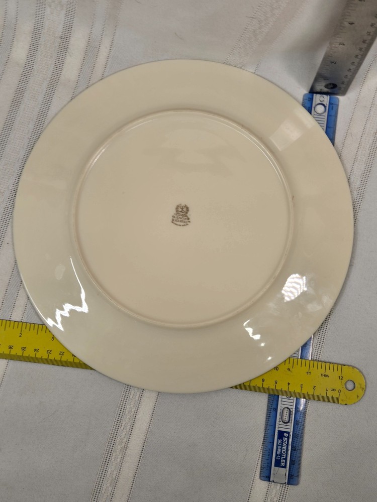 Lenox Black Royal Dinner Plate 10 3/4"