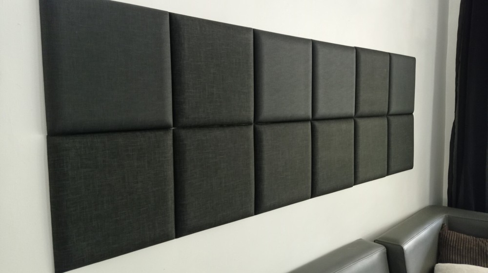 BEDROOM Wall Panel 12X12" KING QUEEN Upholstered headboard Rremovable Soft Panel