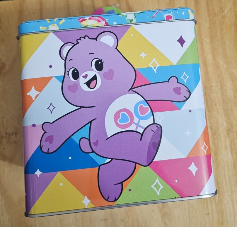 Metal lunch Boxes Square Care Bears