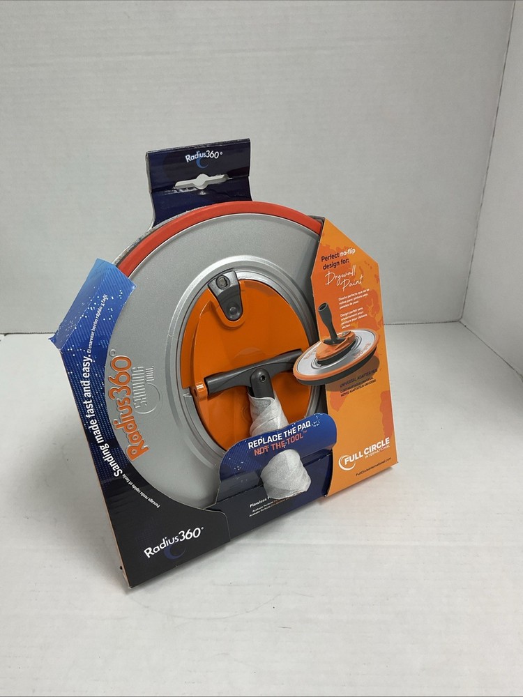 Full Circle R360 Sander – Large Surface, Interchangeable Pads!