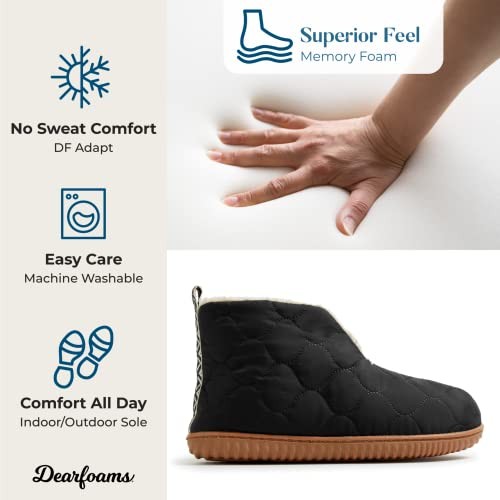mens Indoor/Outdoor Warm Up Bootie Medium Black