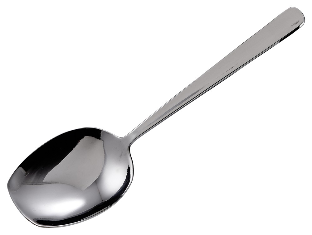 Serving Spoons, Flat Edge, S/S (25 Dozen)