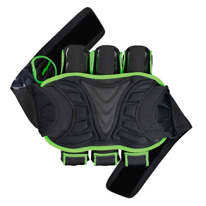 Dye Assault Pack PRO Harness 3+4 Dyecam Black/Lime