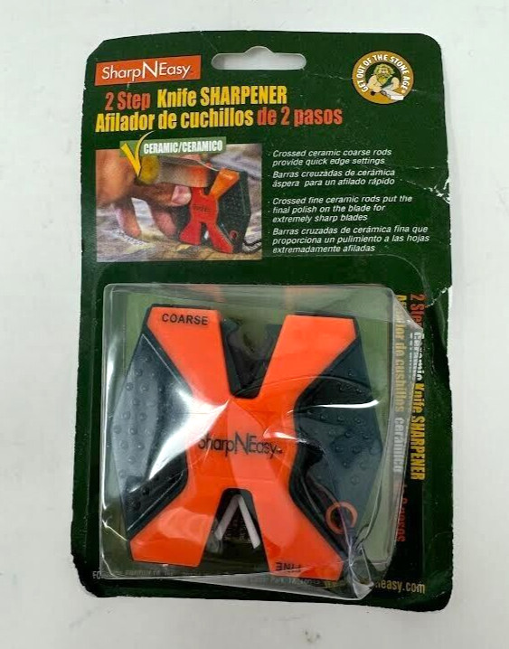 SHARP N EASY ' 2 STEP KNIFE SHARPENER ' COARSE/FINE