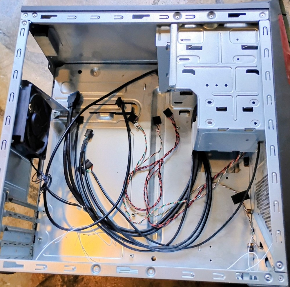 Black Asus G11CD Gaming PC Case with DVD