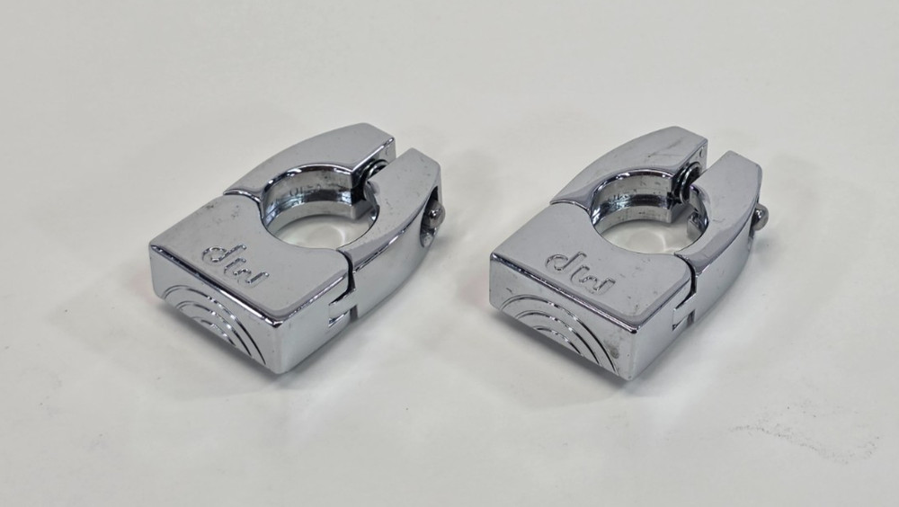 DW 1" Hinged Memory Lock Drum Workshop Chrome (2 pcs)