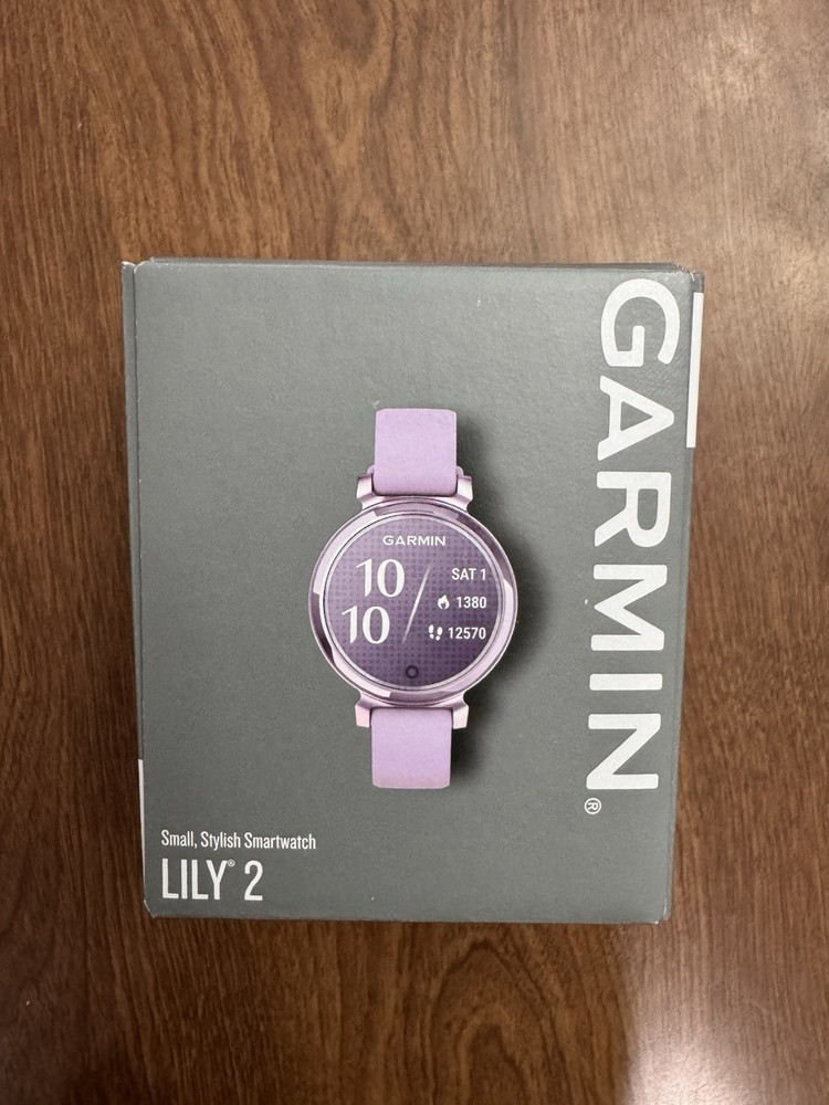 Lily 2 Garmin Lilac NIB Smartwatch