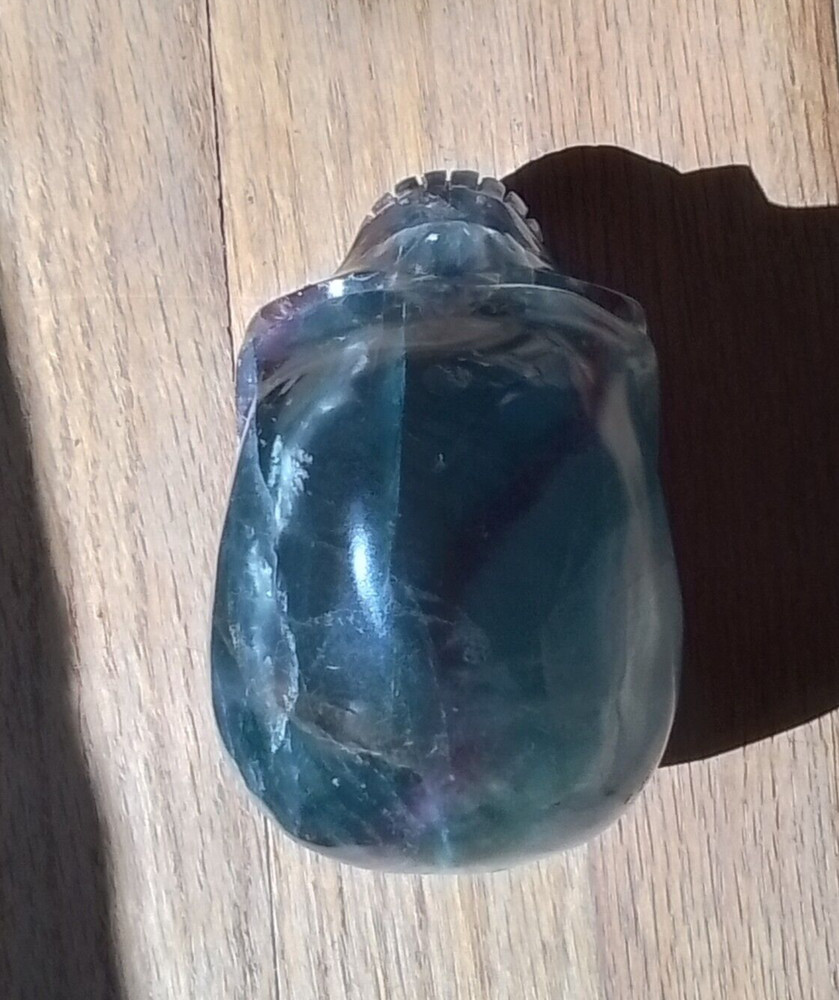 CRYSTAL SKULL Labradorite 4"
