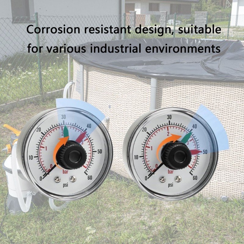 Precise Pressure Gauge For Accurate Maintenance Personnel