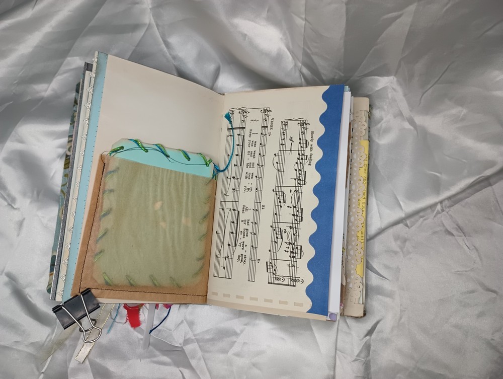 Junk Journal Eclectic "Believe" Lace