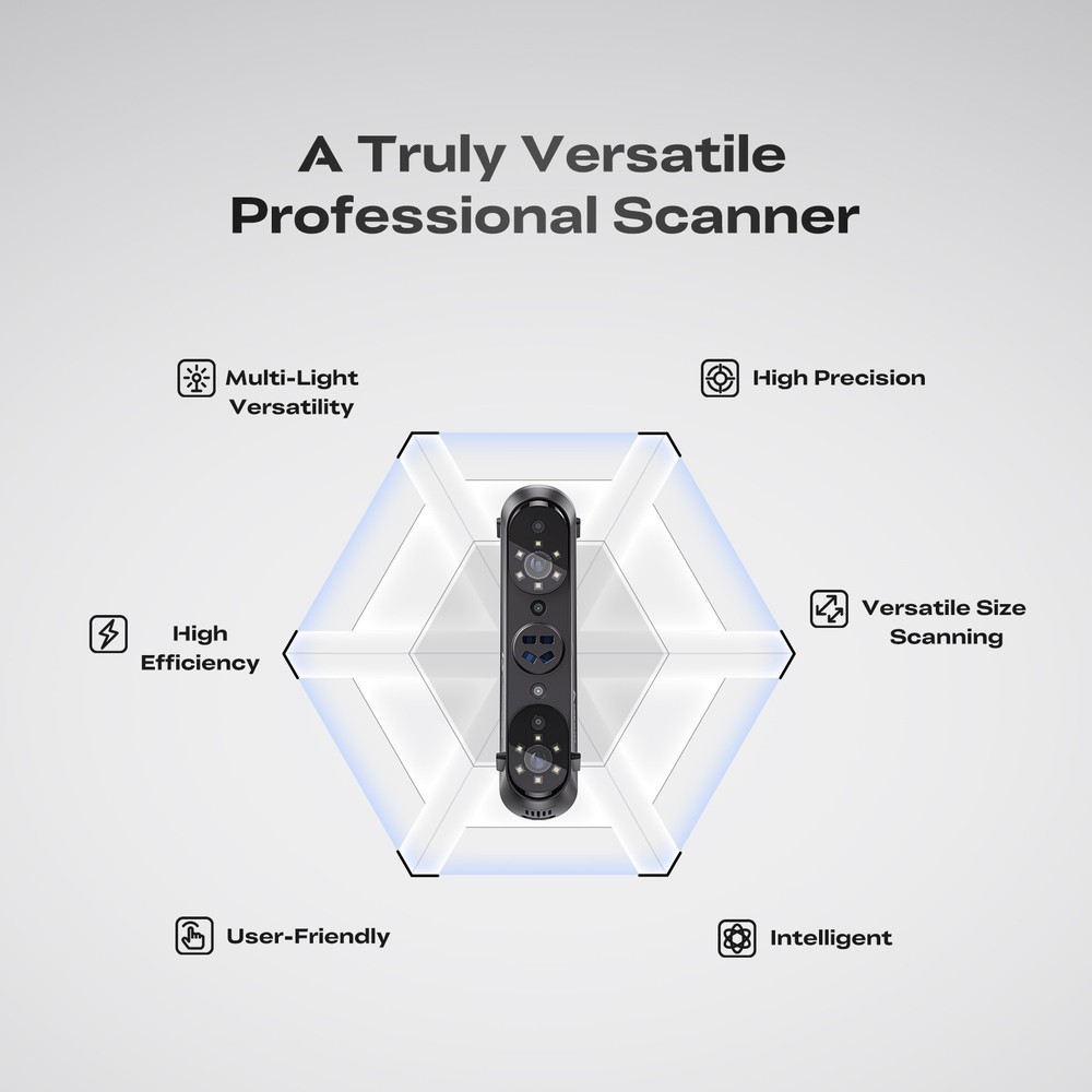 Creality 3D Scanner Sermoon S1 and Scan Bridge Wireless Scanning