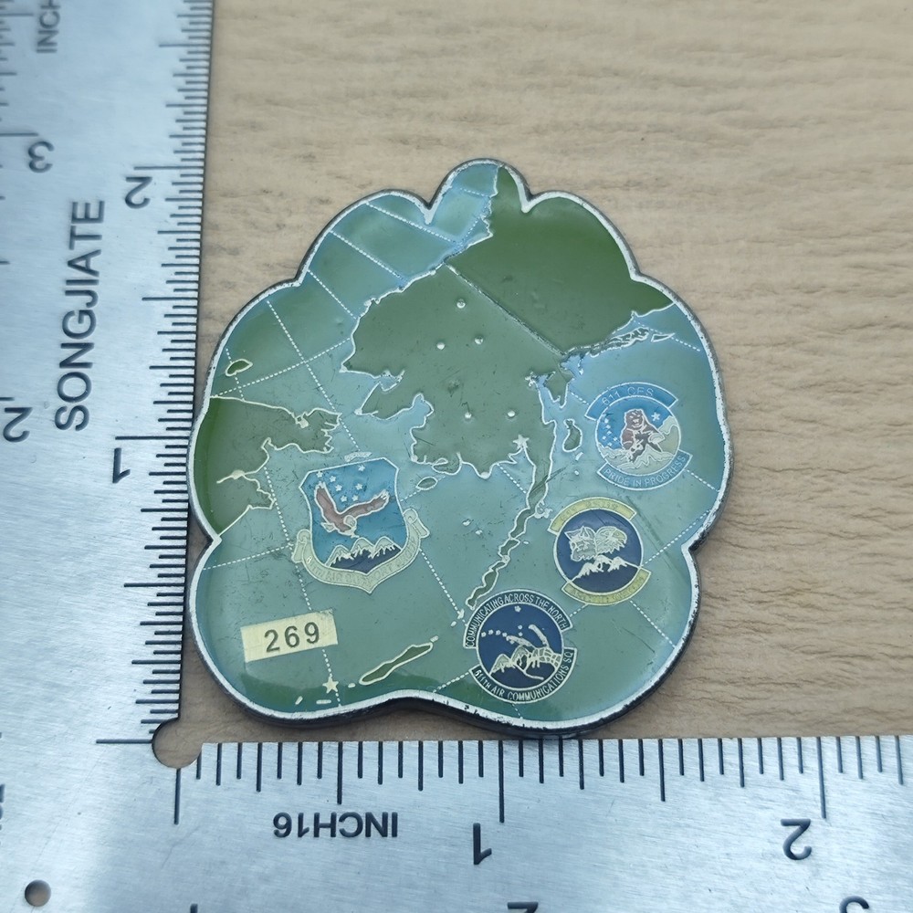 611th Air Support Group Challenge Coin