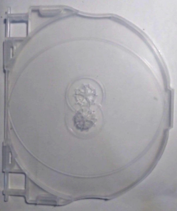 8 x Blu-ray Case Double Swing Tray - Clear