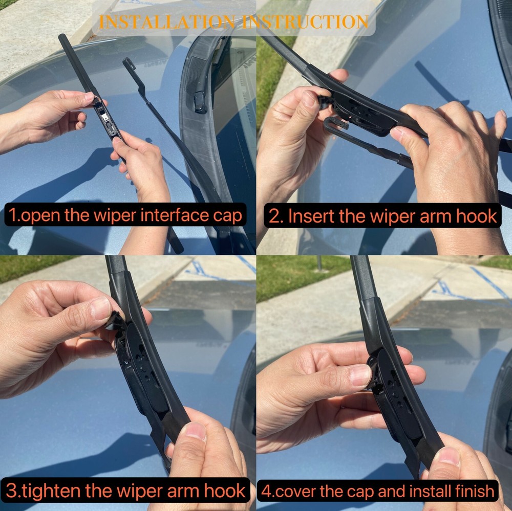 Windshield Wiper Blades for 2008-2018 Dodge Challenger