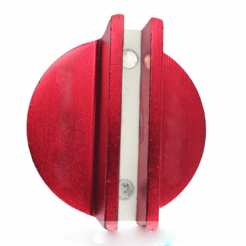 2Pcs Universal Floor Jack Disk Rubber Pad Adapter Tool Billet Aluminum