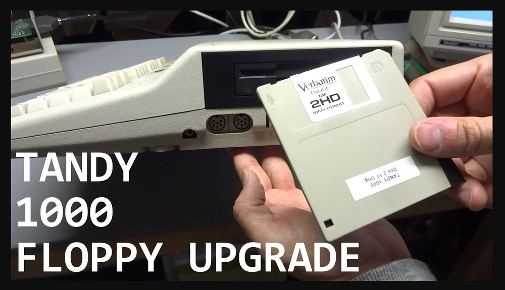 Tandy 1000 Internal Floppy disk drive Adapter for standard PC drives
