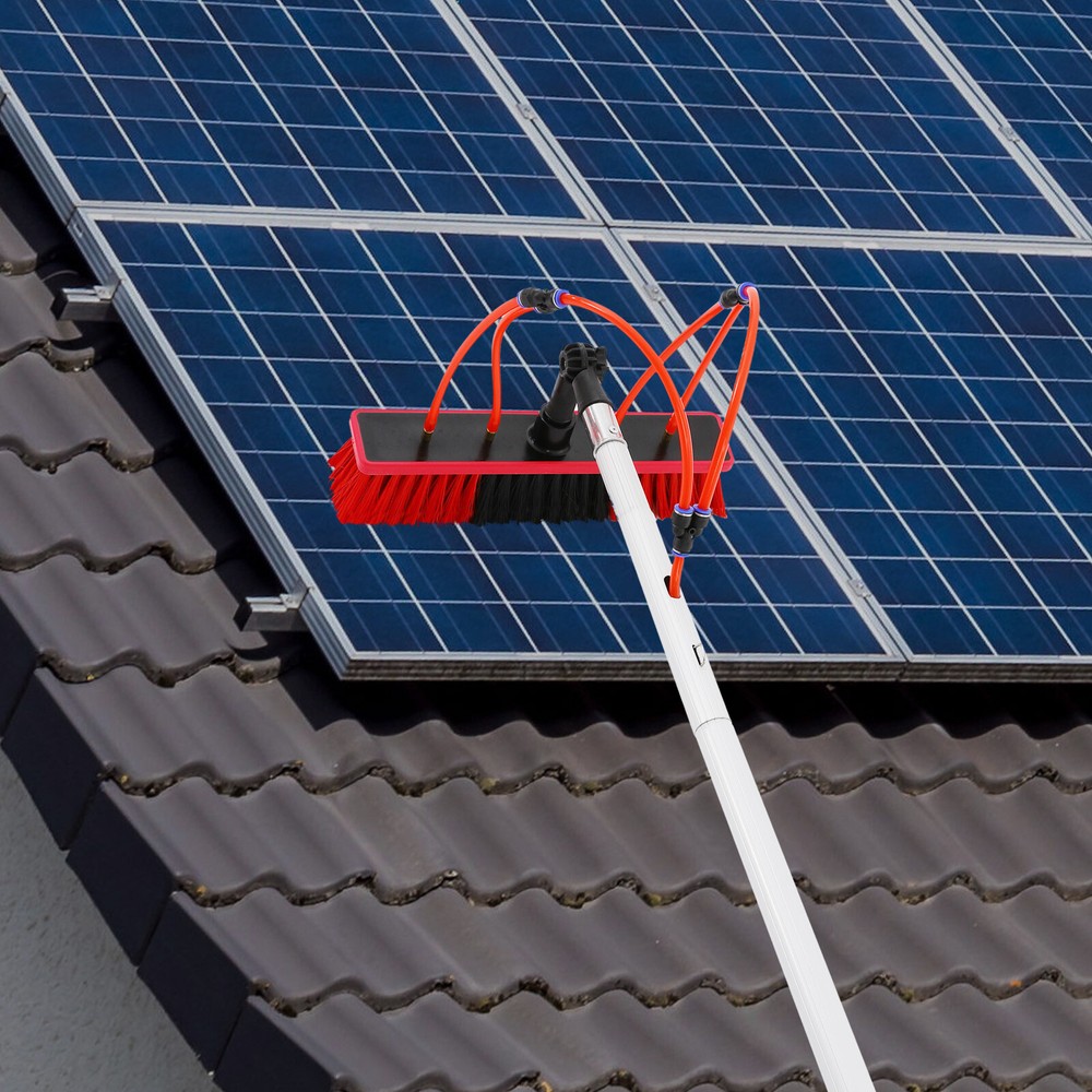 For Solar Panel Window Cleaning Equipment Window Cleaning Kit Cleaning Brush Kit