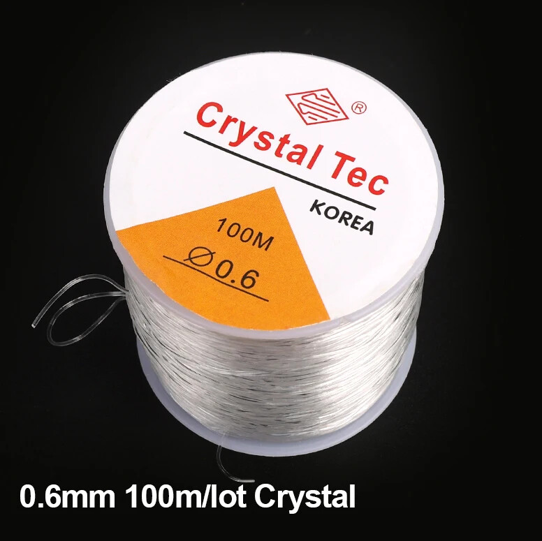 Strong Elastic Crystal Beading Thread Cord Jewelry Making Stretchable Thickness
