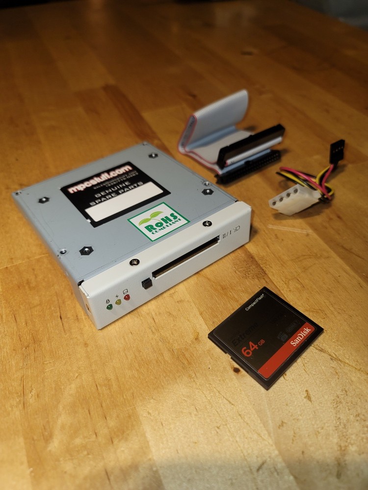 Akai MPC2000XL Compact Flash (CF) Card Drive Reader/Writer Complete Kit